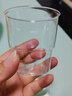山雨时节一次性杯子航空杯加厚硬质塑料透明硬水杯茶杯太空杯试喝杯品尝杯 150ml磨砂台阶杯 (240只) 实拍图