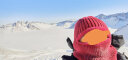 潮人心（CHAO REN XIN） 加绒头套防寒面罩保暖包头帽子骑行摩托电动车男女士户外滑雪护脸冬季 酒红色 实拍图