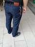 JEEP SPIRIT吉普牛仔裤男夏季薄款直筒宽松商务休闲裤弹力冰丝透气长裤子男 p3004蓝色 薄款 33 实拍图