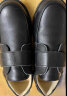 意尔康童鞋儿童皮鞋男童春秋头层牛皮休闲学生校园演出鞋子黑色34 实拍图