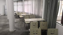 迪华仕肯德基快餐桌椅组合面馆小吃店桌椅员工食堂餐桌椅奶茶店桌椅组合 复合长方盘一桌四椅 实拍图