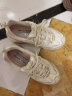 斯凯奇（Skechers）珠珠熊小白鞋女复古增高老爹鞋休闲运动鞋149463-OFWT 晒单实拍图