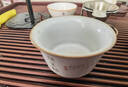 昌朴居 汝窑茶杯主人杯品茗杯功夫茶杯心经杯陶瓷茶盏茶具个人单杯喝茶杯 月白汝窑反口杯-陋室铭 实拍图