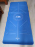 李宁（LI-NING）瑜伽垫10mm隔音减震专业体位线防滑初学男女健身垫子736蓝 实拍图