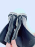 CHARLES&KEITH复古方头拉链低跟时装靴短靴踝靴子女靴生日礼物CK1-90900090 Black黑色 37 实拍图