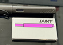 LAMY凌美墨水芯 非碳素一次性墨囊钢笔用 便携式墨胆不堵笔 德国原装 5支装 紫色墨水芯 实拍图