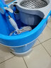 世家手压旋转拖把旋风拖易净旋风可拆卸手压式甩干双驱动含2原装头 蓝色 实拍图