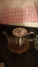 天城一品 玻璃茶壶花茶具沏茶带过滤器烧水壶冲茶器高温耐热 钦飘壶 600ml 实拍图
