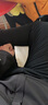 啄木鸟休闲裤男春秋新款裤子男修身小西裤高端商务小脚裤弹力长裤 RM-833黑色 32 实拍图