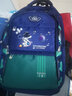 儿童书包男生小学生2023新款男童减负护脊双肩背包1一3年级四到六 太空人绿色大3-6年级 单书包 实拍图