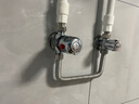 康斯拓普全铜管道恒温阀明装太阳能混水阀热水器温控阀自动智能冷热水调温 4分G3N（电镀） 实拍图