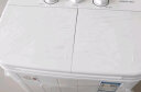 海飞（haifei）5.0公斤家用小型宿舍用尔迷你小巧双桶洗衣机半自动双缸洗衣机洗脱水一体家用洗衣机 白色 实拍图