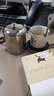 芮家德 304不锈钢口杯带盖饮水杯茶杯漱口杯洗漱杯幼儿园儿童杯子随手杯 成人带盖(100mm) 实拍图