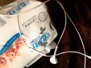 摩集客（MOGCO）M11手机耳机入耳式 重低音线控带麦可通话音乐耳机安卓适用于苹果小米游戏耳机 白色 实拍图