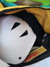 FILA斐乐轮滑护具套装护膝滑板头盔儿童滑冰自行车平衡车女防摔男成人 FILA经典白+白色护具套装 S码(建议60-90斤) 实拍图