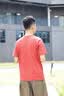 AK ARMY纯棉重磅短袖t恤男夏季款男士休闲百搭圆领复古体恤纯色打底衫 砖红色 M 实拍图
