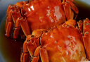 鱻谣花雕熟醉蟹3.0两母 4只装 大闸蟹螃蟹制作生鲜加热即食 晒单实拍图