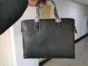 美洲野牛男士公文包男包真皮商务手提包横款休闲电脑包生日礼物 实拍图