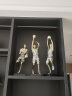 集思美 北欧现代装饰摆件创意篮球运动人物客厅办公室书柜电视柜工艺品 古银色一套 实拍图