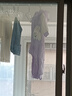 巴拉巴拉童装婴儿连体羽绒服连体衣宝宝衣服冬装哈衣爬服萌趣男童女童 粉紫A70708 100cm 实拍图