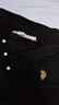 U.S. POLO ASSN.polo衫男短袖夏季商务休闲翻领男装上衣t恤父亲节经典黑XL 实拍图