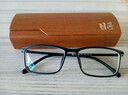 目匠 变色近视眼镜男女款 防辐射近视眼镜框架近视太阳镜护目镜 时尚砂黑-TR-170 变色配镜1.61变灰色防蓝光镜片 实拍图
