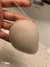 齐开魔芋核桃籽洗脸扑洁面去黑头气垫压缩海绵器水滴面扑擦脸去角质 一面核桃籽一面魔芋 无 实拍图