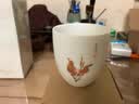 上下一白功夫茶杯子陶瓷单个单只品茗杯手绘德化羊脂玉白瓷主人杯单杯套装 红叶 实拍图