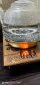 金灶（KAMJOVE） 涌泉式底部全自动上水电热水壶 玻璃烧水壶茶具套装电茶壶茶具H9 香槟金【20x37cm】 1个 晒单实拍图