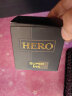 英雄（HERO）钢笔100辉煌（14K）金尖钢笔高端商务办公礼物签字墨水笔 黑色银夹 实拍图