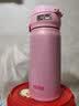 膳魔师（THERMOS）进口保温保冷杯不锈钢JNL-350车载男女情侣儿童水杯子小巧随手杯 JNL-352-CP 樱粉色 350ml 实拍图