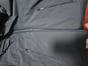 黑冰男士连帽棉服秋冬防风保暖轻量夹克Primaloft户外运动棉服 F8001 钴月蓝 S 实拍图