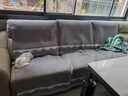 归韵沙发垫四季通用简约现代高级感防滑坐垫子客厅组合沙发套罩盖布巾 炫云-灰色 110*240cm 实拍图