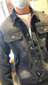 gxmy牛仔夹克外套男士套装春秋季新款一套青年搭配翻领衣服男装三件套 862黑色+白T+551黑裤 XL 【120-140斤】 实拍图