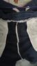 真维斯（Jeanswest）冰丝牛仔短裤男夏季薄款潮流休闲中裤外穿宽松天丝男士五分裤潮牌 浅蓝色 XL 实拍图