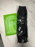 韩版时尚粗毛线袜套女宽松百搭堆堆袜春秋加厚保暖脚腿套麻花靴套 黑色 实拍图