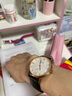 istrap真皮表带男女士鳄鱼纹牛皮适用天梭浪琴美度西铁城卡西欧dw精工海鸥飞亚达阿玛尼手表带力洛克表链 黑色同色线丨黑色针扣 与表盘接口宽度22mm 实拍图