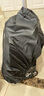 Nsirius防雨罩户外背包双肩包登山包小学生拉杆书包防水套骑行防尘泥袋 黑色款带反光条 45升M码（适合40-50升） 实拍图
