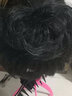 恒发假发女全头套真发短卷发遮白发老人妈妈款时尚透气自然假发套 升级版50%真发 自然黑 短发 实拍图