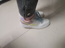 鸿星尔克女鞋板鞋红星正品运动鞋冬季新款增高轻便休闲鞋子百搭小白鞋女款 微晶白/雾粉 36 实拍图