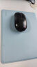 得力（deli）皮质鼠标垫 办公家用皮质桌垫鼠标防滑桌垫 学生宿舍写字桌蓝色皮革鼠标垫 (260*210mm）LN100 晒单实拍图
