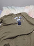 雾卡【纯棉三件装】长袖t恤男装秋衣服青年宽松上衣打底衫春秋卫衣男T 3件】SP铁灰+帆船卡其+帽子雾蓝 6XL /210-230斤 实拍图