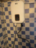 【尾货机】新飞即热式电热水器家用小型淋浴洗澡 速热水器 白色小屏变频恒温 实拍图