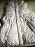 坦博尔羽绒马甲女收腰外穿时尚保暖女士马夹背心TD236028 风语白 165  实拍图