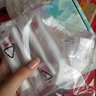 欧仕曼电动牙刷刷头4只装选择合适的款式Here-Mega音乐牙刷刷头HMJ-R01/电池款儿童款W9/红心牙刷头2305 4支 粉色牙刷头 实拍图