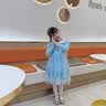 蓓然美爱莎公主裙春夏2026艾莎网纱裙女童连衣裙儿童聚会服生日礼物 蓝裙+披纱 110 实拍图