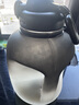 波比熊（BOBBI BEAR）运动水杯男大容量可装开水塑料杯耐高温吨桶大水杯女高颜值吸管杯 幻彩吨吨黑2500毫升+杯刷+吸管刷 实拍图