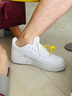 耐克（NIKE）Air Force 1 AF1空军一号 全白黑武士经典款男女情侣休闲运动板鞋 CW2288-111 41 实拍图