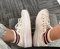 匡威（Converse）厚底鞋女鞋新款70S低帮帆布鞋松糕鞋云朵Move增高硫化鞋小个子 570257C 经典白 36 /5.5 实拍图