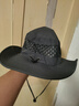 遮阳帽子男女钓鱼渔夫帽防晒登山帽防紫外线太阳帽J109 升级升级加大深灰+面罩 实拍图
